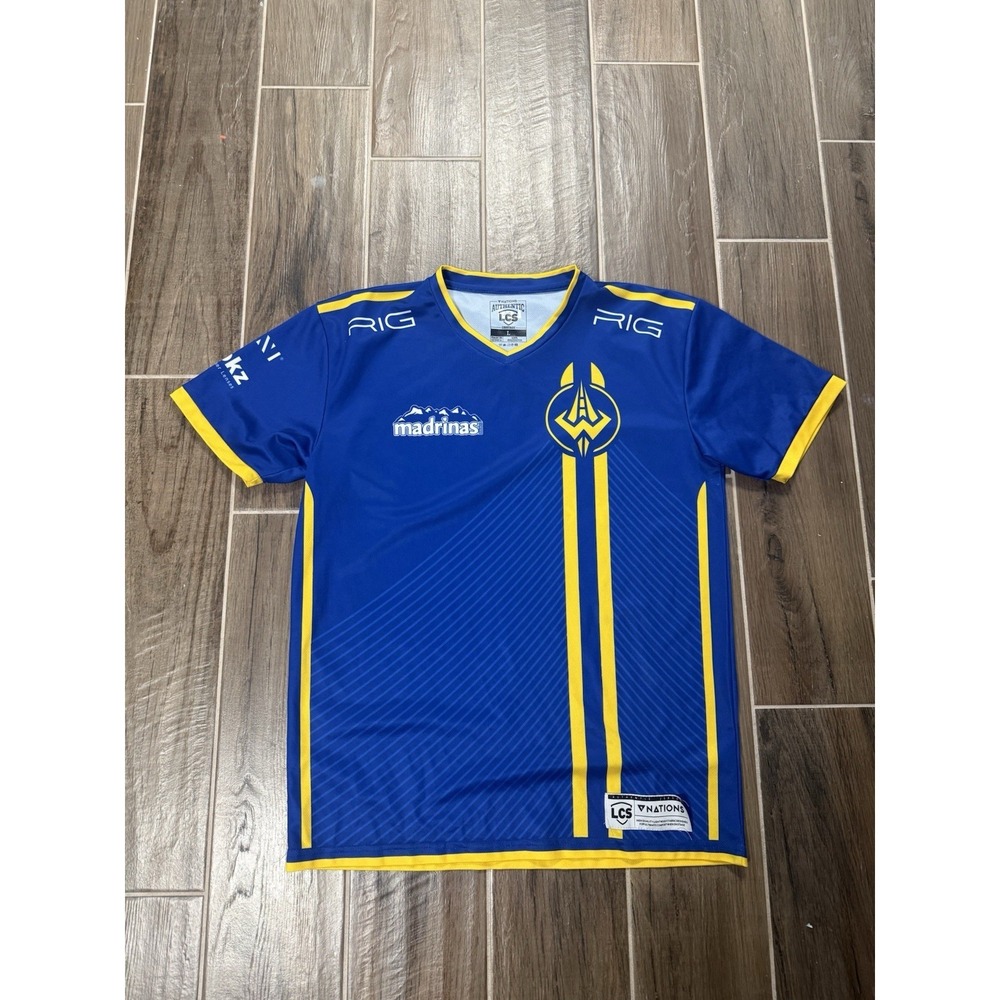 Golden Gaurdians Nations LCS eSports Jersey Mens L Official League of Legends